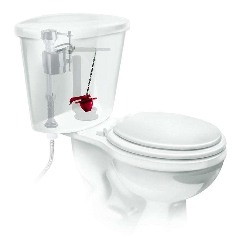 Fluidmaster 502P21 Universal Performax Flapper with Microban, Red (6 Pack) - Image 3